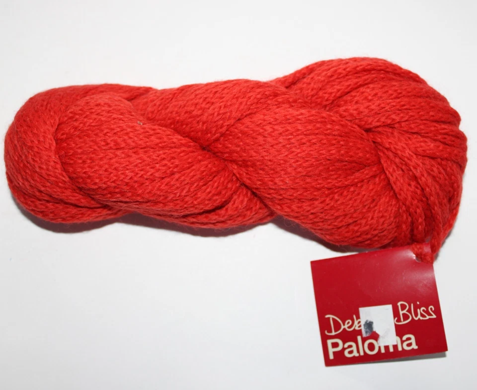Debbie Bliss Paloma Col 42017 Naranja 60% Bebé Alpaca 40% Lana Merino 50gr 71yd Foto 1 de 3