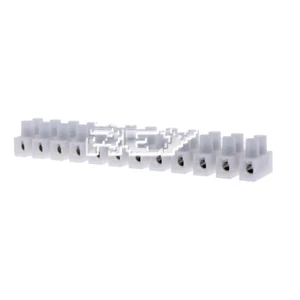 Regleta Empalmes de 12 Secciones para Cables de 6mm Conexión Eléctrica 6A v536 - Imagen 1 de 6