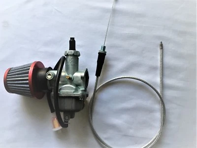 Carburador Honda XR100 XR100R estrangulador manual carburador con cable de acelerador y relleno de aire Foto 1 de 4
