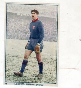 FIGURINA CALCIATORI da ritaglio GENOA BUFFON NR 76 album s.e.s.s.1959-60 - Picture 1 of 1