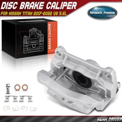 Pinza de freno trasera izquierda con soporte para Nissan TITAN 2017-2024 V8 5,6 L Foto 1 de 4
