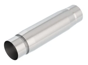 Borla CrateMuffler Resonador Opción 3 pulgadas Centro/Centro 3,5 pulgadas Redondo x 10 pulgadas - Nulo - Imagen 1 de 1