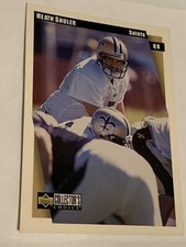1997 Collector's Choice 541 Heath Shuler  New Orleans Saints  Football Card