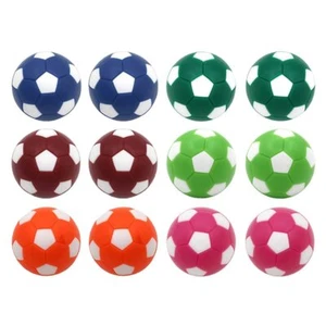 Table Soccer Foosballs Replacement Balls Mini Multicolor 36Mm Official Foosball - Picture 1 of 7