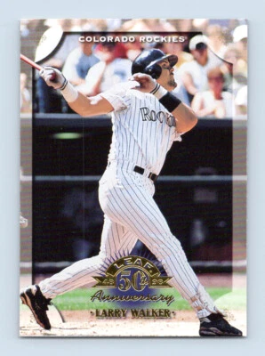 1998 Leaf #114 Larry Walker - Image 1 of 2