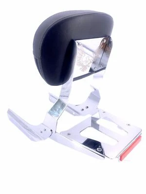 Chrome Backrest Sissy Bar Luggage Rack For HONDA 2003-2006 VTX1300 N/R/S 04 05 Foto 1 de 4