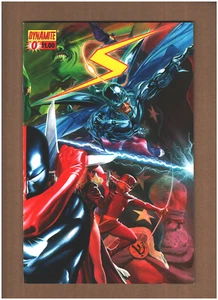 Project Superpowers #0 Dynamite Comics 2008 Alex Ross cubierta B en estado bastante bueno/casi nuevo 9,0 - Imagen 1 de 3