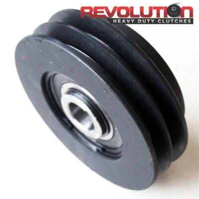 Centrifugal Clutch Double 1/2" V Belt Drive 1" Bore Heavy Duty Compactor NEW — 第 1/4 张图片