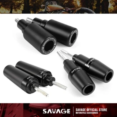 Protector de choque deslizadores de cuadro para Yamaha YZF R1 R1M MT-03 MT-07 MT-09 FZ09 FZ07 Foto 1 de 4