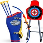 Laser Bow & Arrow Archery Set Target Stand Kids Toy Indoor/Outdoor Garden Fun