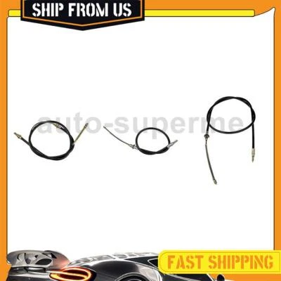 Cable de freno de estacionamiento trasero delantero Dorman 3 piezas para Jeep CJ7 1981 5,0 L Foto 1 de 4