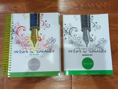 Apologia Writers in Residence Vol. 1 SET (Student Text/Workbook and Answer Key) - Image 1 of 4
