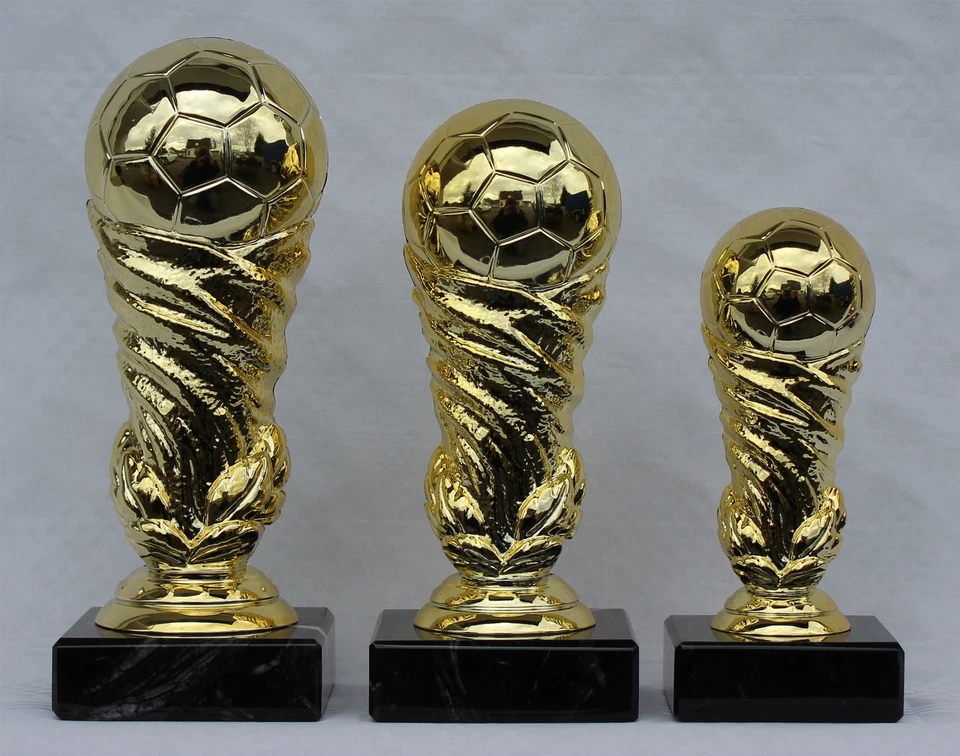 LÜCK POKALE 3er-Serie Pokale "Weltpokal" inkl. Gravuren