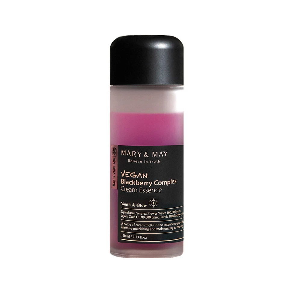 [MARY & MAY] Vegan Blackberry Complex Cream Essence - 140ml / Free Gift - Image 1 of 1
