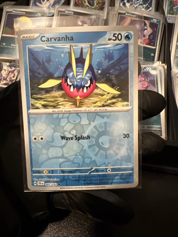Carvanha 042/162 Sv05: Temporal Forces Reverse Holo - Image 1 of 1
