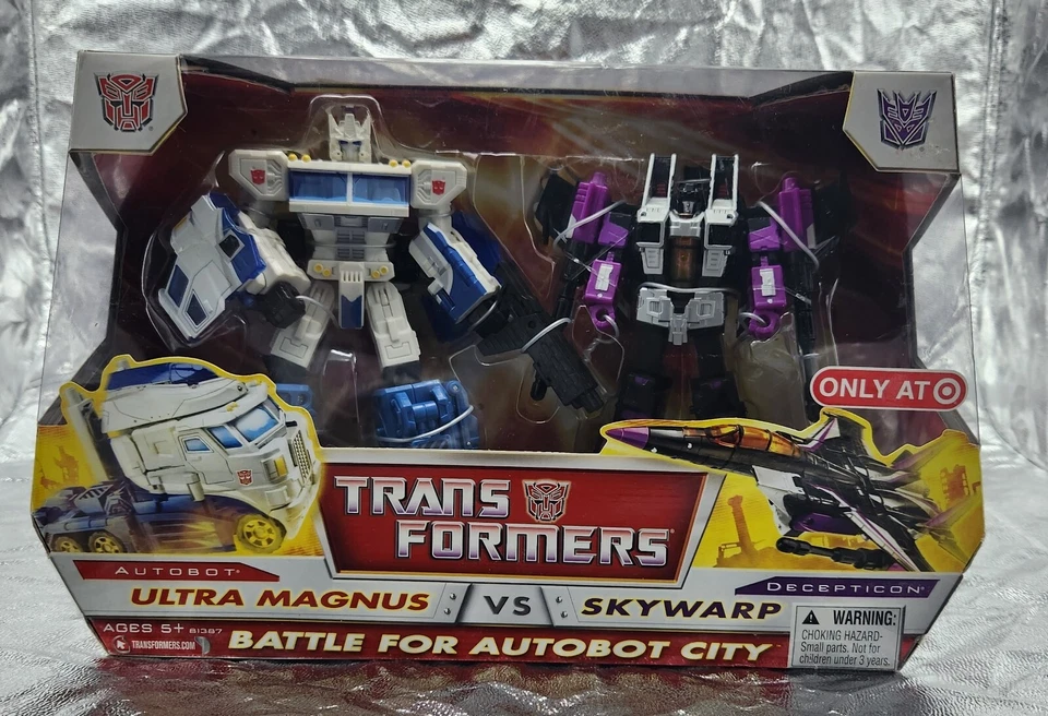 Ultra Magnus vs Skywarp Battle for Autobot City Transformers NUEVO Foto 1 de 4