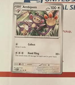 Pokémon TCG - Ambipom - 146/182 - Paradox Rift NM - Picture 1 of 1