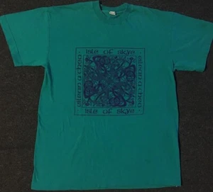 Vintage 80s Isle Of Skye Faded Abstract Art Shirt M Scotland Picasso Surf Grunge 90s - Bild 1 von 13