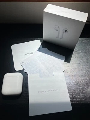 Used Apple 2nd Generation AirPods with Charging Case & Original Box - Image 1 of 4