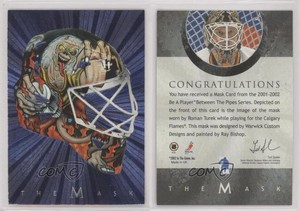 2001-02 ITG Be A Player Between the Pipes The Mask Roman Turek