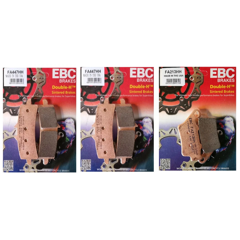 FITS TRIUMPH TIGER 900 2020 2021 EBC Sintered FRONT and REAR Disc Brake Pads - Image 1 of 4