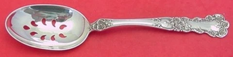 Buttercup by Gorham Sterling Silver Serving Spoon Pierced 9-Hole Custom 8 3/8" Cover