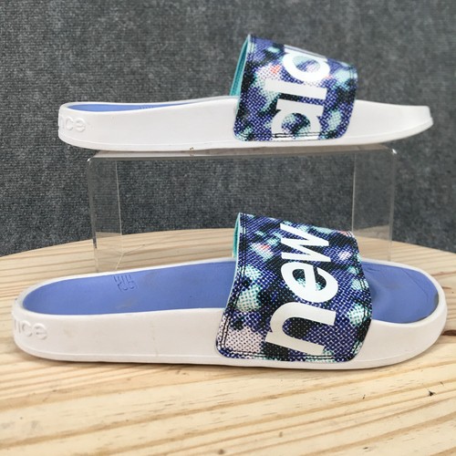 New Balance Sandali Donna 11B Vibrante Viola Slides Multicolore Slip On SWF200FG