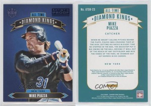 2020 Panini Diamond Kings All-Time Artist Proof Blue Mike Piazza #ATDK-23 HOF