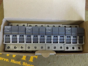 WHOLESALE ALLEN BRADLEY 1492-FB3M30 FUSE HOLDER BOX OF 4 NEW OLD STOCK - Picture 1 of 2