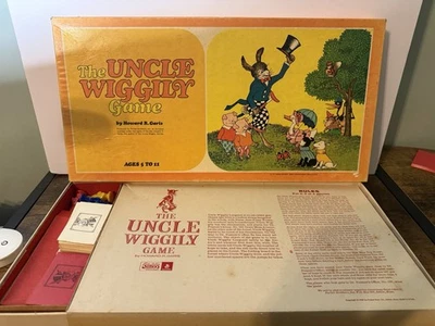 The Uncle Wiggly Game Vintage 1971 Parker Playmate Board Game Complete - Image 1 of 4