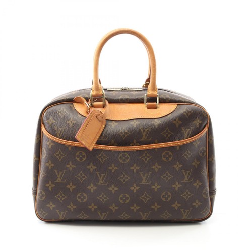LOUIS VUITTON（LV） Borsa a mano Louis Vuitton Deauville Bowling Vanity M47270 tela monogramma usata donna