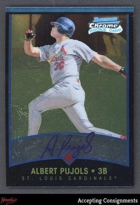 Topps Archives 2002 reimpresiones #10 Albert Pujols '01 Bowman cromo cardinales Foto 1 de 2