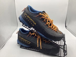 LA SPORTIVA TX4 CLIMBING SHOES TRAINERS NEW SIZE 6.5 UK 40EU BLACK GREY BLUE T10 - Picture 1 of 7