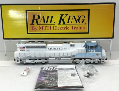 MTH RailKing 30-20635-1 George Bush UP Funeral SD70ACe Diesel PS.3 O New #4141 - Image 1 of 4