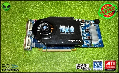 ATI Radeon HD 3870 512MB GDDR3 256 bit - scheda video PCIe DVI Sapphire VAPOR-X - Immagine 1 di 3