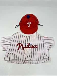 Philadelphia Phillies Phanatic Build A Bear BAB Jersey and Hat MLB Red October - Picture 1 of 8