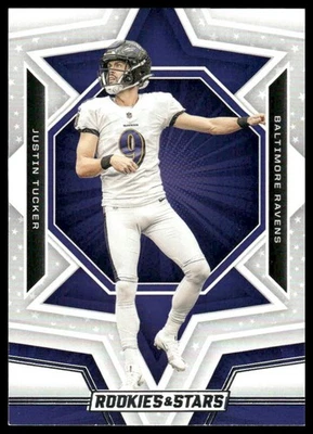 2023 Panini Rookies & Stars #7 Justin Tucker Baltimore Ravens - Image 1 of 2