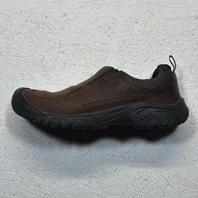 Zapato sin cordones Keen Targhee III para hombre talla 10 suelas todo terreno de cuero marrón Foto 1 de 4