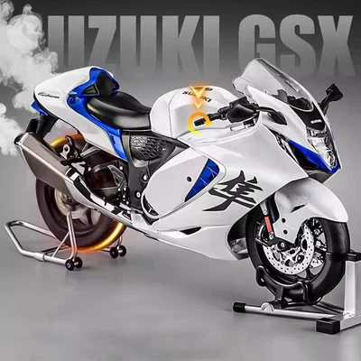 Spray 1:6 SUZUKI HAYABUSA GSX-1300R Alloy Metal Diecast Motorcycle Model High... - Image 1 of 4