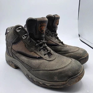 Ariat ATS Technology Womens Size 7 B Gray Boots Work Outdoors Casual Walking - Picture 1 of 13