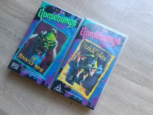 2 X Vintage 1996 Goosebumps VHS Video  Tapes Like New PAL AUS - Picture 1 of 5