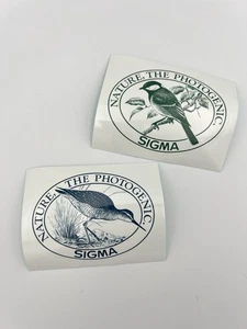 NATURE THE FOTOGENIC SIGMA LENTE PEGATINAS AVES, JUEGO DE 2 - Imagen 1 de 4