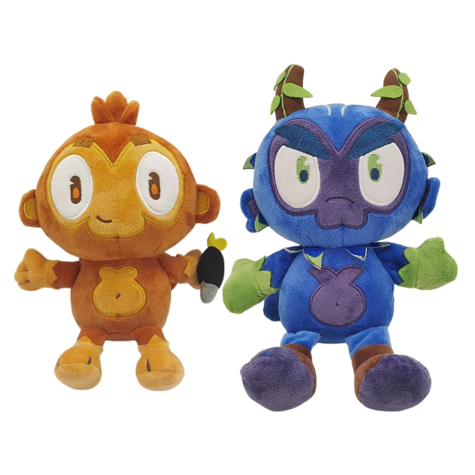 Bloons TD 6 Game Figure Plush Toy Cartoon Monkey Obyn Greenfoot Plush Anime Doll - image 1 of 4