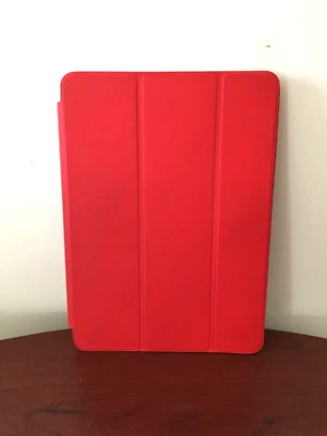 FUNDA INTELIGENTE APPLE IPAD AIR 1ª GENERACIÓN (PRODUCTO) CUERO ROJO ORIGINAL 9.7" GENUINA Foto 1 de 4