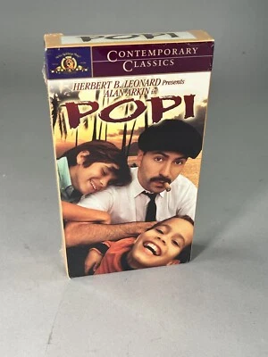Popi VHS MGM Contemporary Classics 2000 Alan Arkin Italian Kid Comedy New - Image 1 of 4
