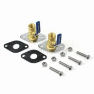 Grundfos 96806129, Juego de válvulas de aislamiento dieléctrico de bronce NPT de 1/2" - Imagen 1 de 1