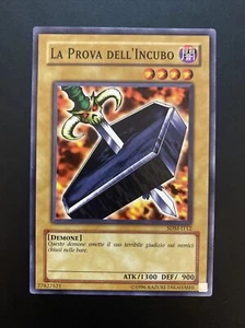 Yu-Gi-Oh! Comune Sovrano Della Magia ITA Near Mint Sdm-i112 La Prova Dell’incubo - Foto 1 di 2