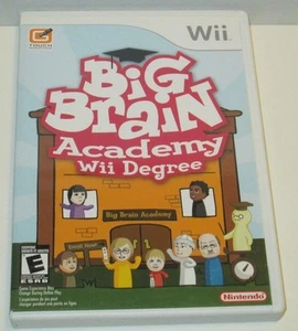 Big Brain Academy: Wii Degree (Nintendo Wii, 2007) NTSC (Disc verkratzt) - Bild 1 von 3