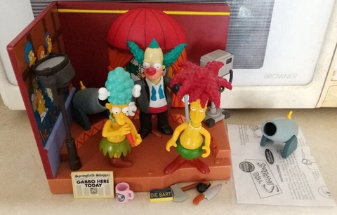 WORLD OF SPRINGFIELD KRUSTYLU STUDIOS W KRUSTY BOB & MEL TESTED FREE SHIPPING! Cover