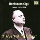 Beniamino Gigli Songs 1953 - 1954 (CD) Album